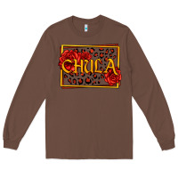 Chestnut Spanish chula with roses Long Sleeve Tee - Jasminsmagicworld