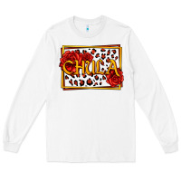 White Spanish chula with roses Long Sleeve Tee - Jasminsmagicworld