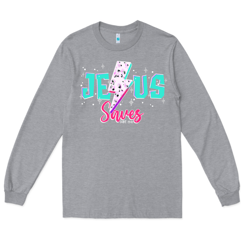 Jesus Saves Long Sleeve Tee by JahusDesignShop | Teevron