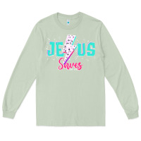 Matcha jesus saves Long Sleeve Tee - JahusDesignShop