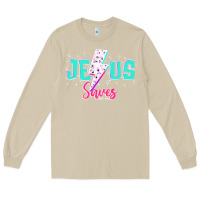 Mushroom jesus saves Long Sleeve Tee - JahusDesignShop