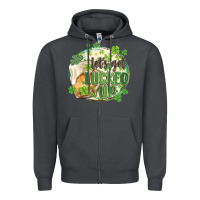 Smoke let's get lucked up Zipper Hoodie - MaliasSmallBusiness