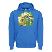 True Royal let's get lucked up Zipper Hoodie - MaliasSmallBusiness