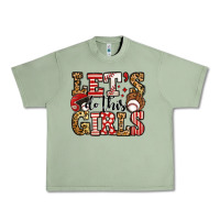 Oil Green let's do this girls baseball Urban Heavy Tee - Jasminsmagicworld
