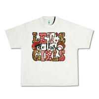 Pistachio let's do this girls baseball Urban Heavy Tee - Jasminsmagicworld