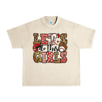 Sandshell let's do this girls baseball Urban Heavy Tee - Jasminsmagicworld