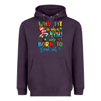 Plum why fit in when you were born to stand out Heavyweight Hoodie - LillyAllenDesigns