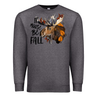 Charcoal Heather It Moose Be Fall Premium Sweatshirt - LillyAllenDesigns