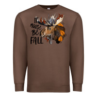 Chestnut It Moose Be Fall Premium Sweatshirt - LillyAllenDesigns