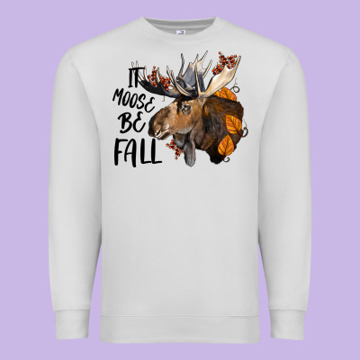 It Moose Be Fall Premium Sweatshirt Designed By Lillyallendesigns