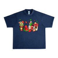 Navy strawberry coffee cups Urban Heavy Tee - AdoDesignShop