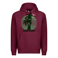 Burgundy Gold Coast Premium Hoodie - Bettercallsaul