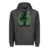 Charcoal Heather Gold Coast Premium Hoodie - Bettercallsaul