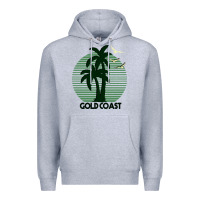 Heather Grey Gold Coast Premium Hoodie - Bettercallsaul