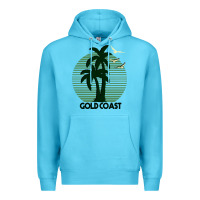 Ocean Blue Gold Coast Premium Hoodie - Bettercallsaul