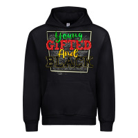 Black young gifted and black Urban Hoodie - CowGirlArtShop