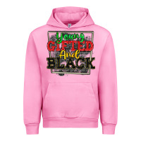 Fuchsia Pink young gifted and black Urban Hoodie - CowGirlArtShop