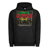 Pigment Black young gifted and black Urban Hoodie - CowGirlArtShop