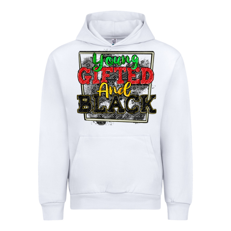 Young Gifted And Black Urban Hoodie by CowGirlArtShop | Teevron