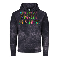 Cloud Black minding my own small bussiness Vintage Hoodie - CowhideDigitalArt