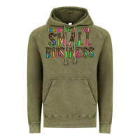 Vintage Olive minding my own small bussiness Vintage Hoodie - CowhideDigitalArt