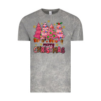 Cloud Rock pink christmas trees Vintage Tee - AdoDesignShop