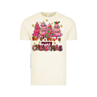 Vintage Arctic pink christmas trees Vintage Tee - AdoDesignShop