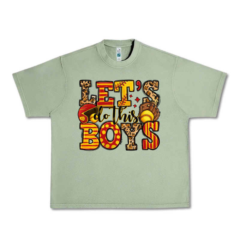 Let's Do This Boys Softball Urban Heavy Tee by Jasminsmagicworld | Teevron