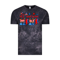 Cloud Black all american mimi Vintage Tee - AdoDesignShop