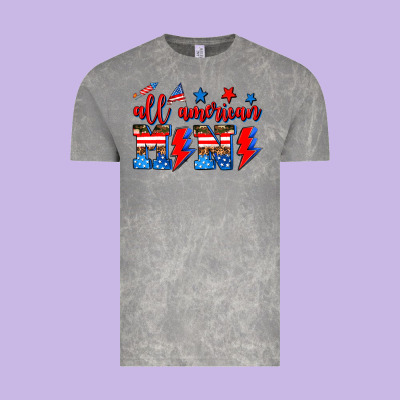 All American Mimi Vintage Tee Designed By Adodesignshop