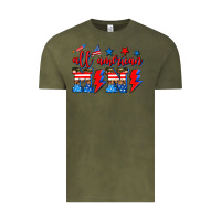 Vintage Olive all american mimi Vintage Tee - AdoDesignShop