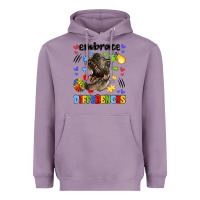 Lavender embrace differences Heavyweight Hoodie - LillyAllenDesigns