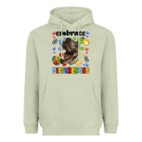 Matcha embrace differences Heavyweight Hoodie - LillyAllenDesigns