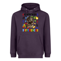 Plum embrace differences Heavyweight Hoodie - LillyAllenDesigns