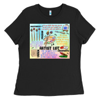 Black artist life Ladies Tee - MaliasSmallBusiness