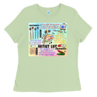 Matcha artist life Ladies Tee - MaliasSmallBusiness