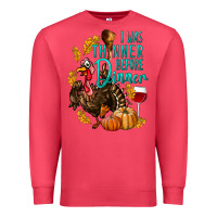 Cardinal I Was Thinner Before Dinner Turkey Thanksgiving Premium Sweatshirt - LillyAllenDesigns