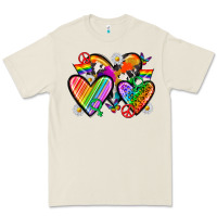 Bone pride hearts Premium Tee - texasbilliewilder