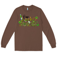 Chestnut one lucky nurse Long Sleeve Tee - BarkalooDesign