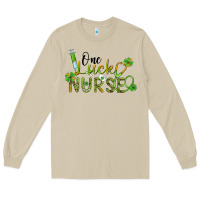 Mushroom one lucky nurse Long Sleeve Tee - BarkalooDesign