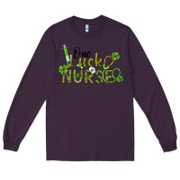 Plum one lucky nurse Long Sleeve Tee - BarkalooDesign