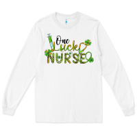 White one lucky nurse Long Sleeve Tee - BarkalooDesign
