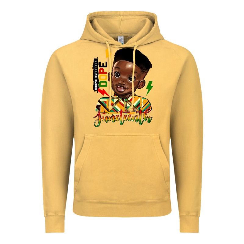 Juneteenth Black Boy Vintage Hoodie by HRA Design Shop | Teevron