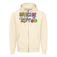 Sandshell daycare teacher Zipper Hoodie - MaliasSmallBusiness