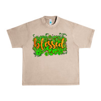 French Oak blessed with  shamrocks Urban Heavy Tee - AdoDesignShop