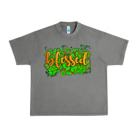 Tornado blessed with  shamrocks Urban Heavy Tee - AdoDesignShop