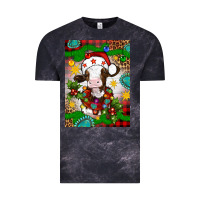Christmas Cow Air Freshener Vintage Tee | Teevron