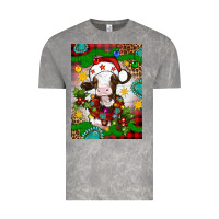 Cloud Rock christmas cow air freshener Vintage Tee - Artiststas