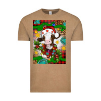 Vintage Coffee christmas cow air freshener Vintage Tee - Artiststas