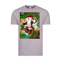 Vintage Zinc christmas cow air freshener Vintage Tee - Artiststas
